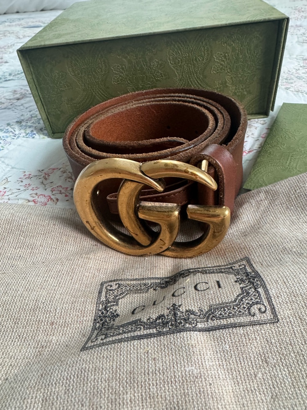 Gucci Marmont belt